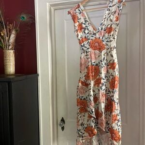Saltwater LUXE High Low Floral Dress NWOT